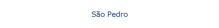So Pedro